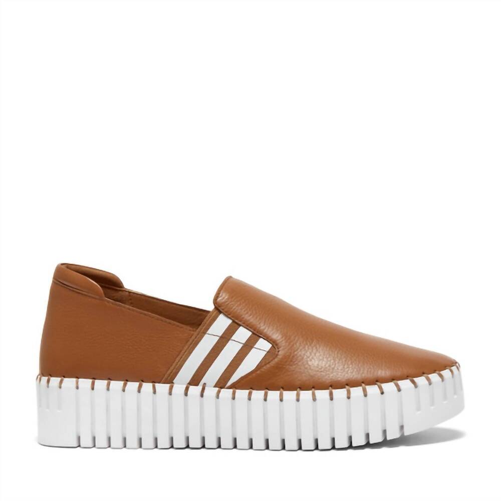 NEW SILENT D women's becca sneakers in tan